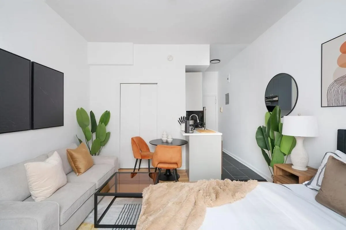 Apartmán 74-3C New Studio In Prime Uws - Gym In Building New York USA
