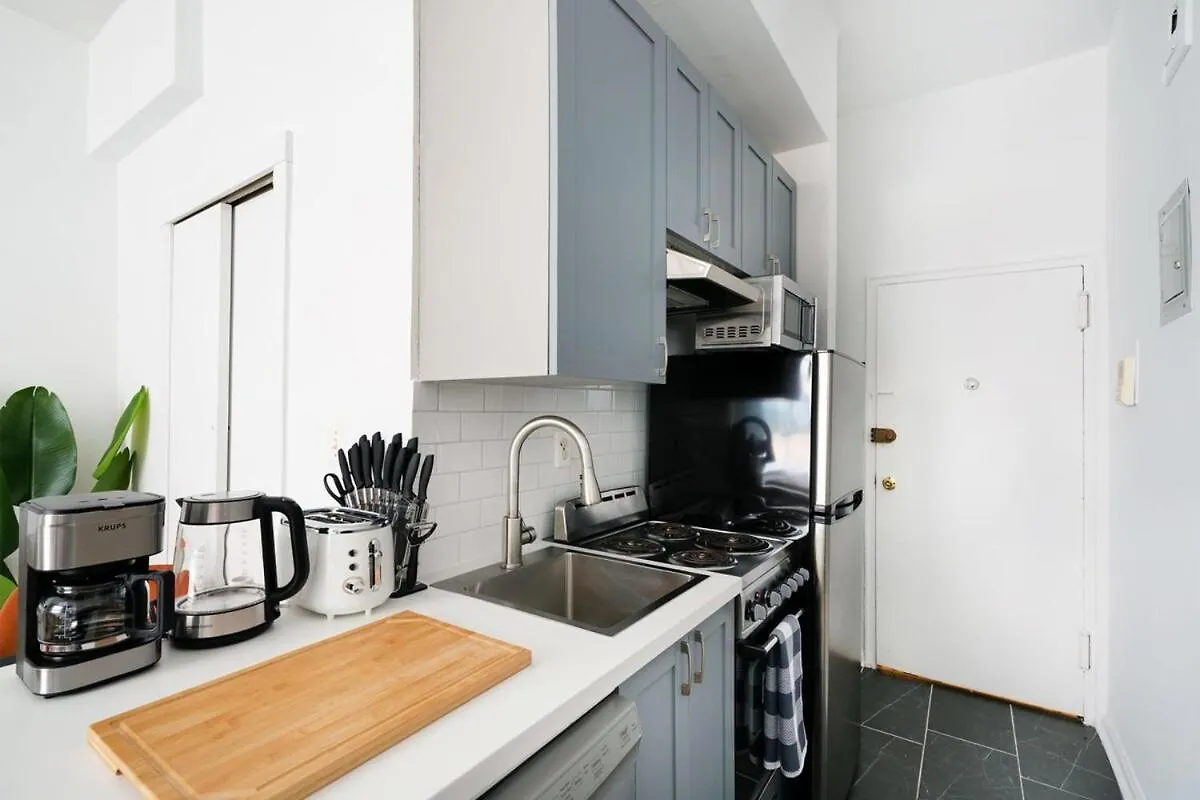Apartmán 74-3C New Studio In Prime Uws - Gym In Building New York